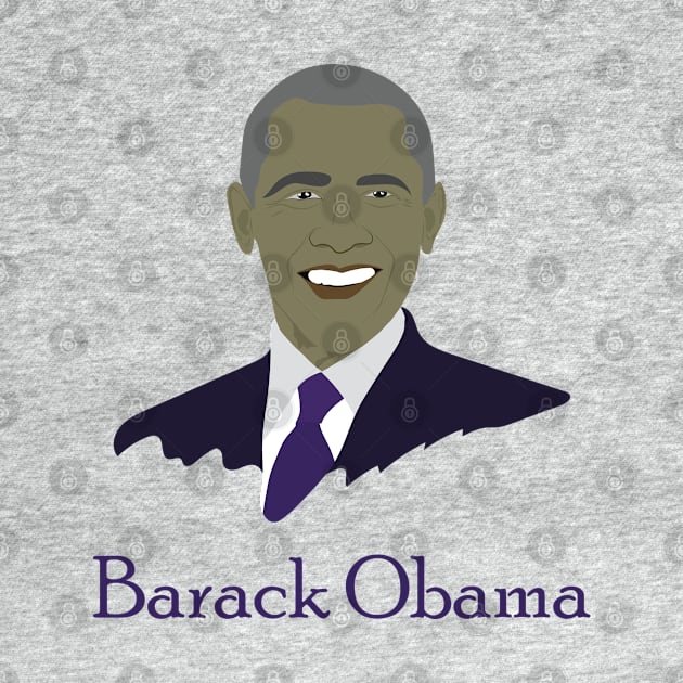 Barack Obama illustration by aleo